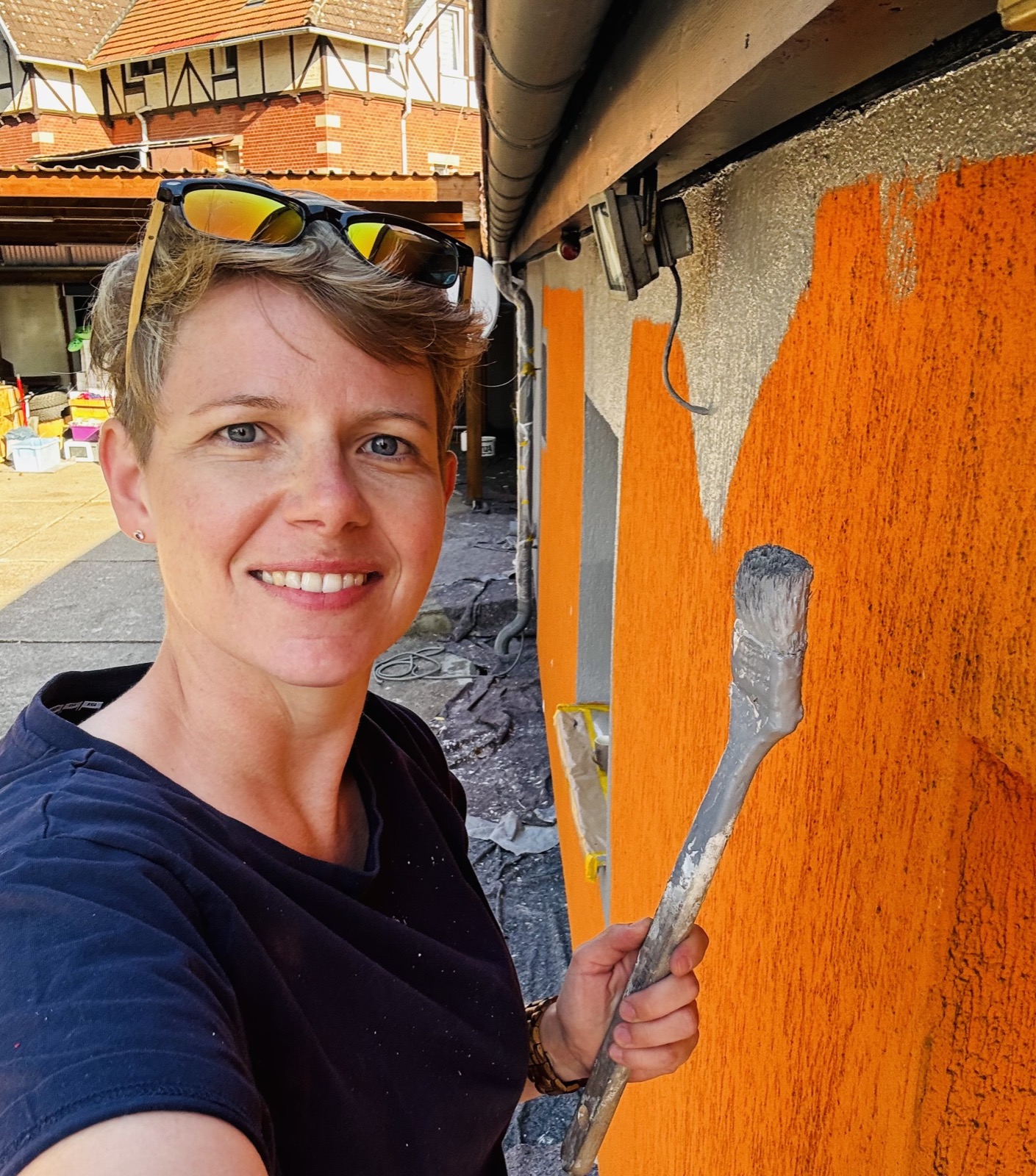 Fritzi Raßmann, Inhaberin des Malerbetriebs Rassmann seit 2016