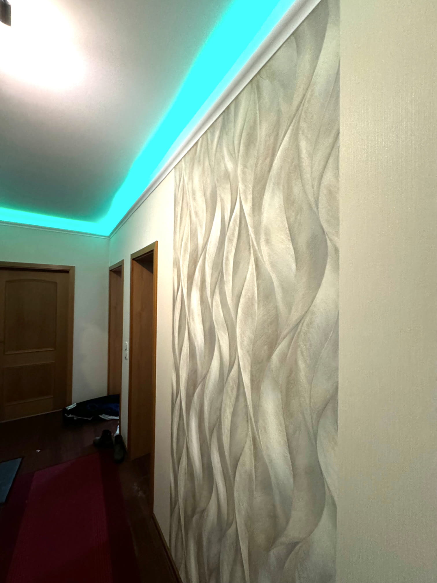 Altbauflur mit LED-Stuckleisten - Vorschau 6